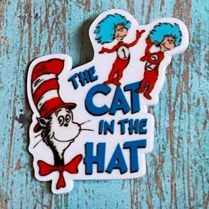 Dr. Seuss Cat in The Hat Pin